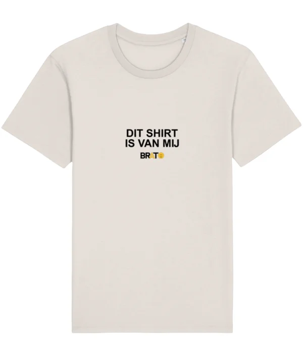 Dit shirt is van mij (vintage wit-mannen) | Brato