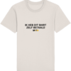 Ik heb dit shirt zelf betaald (vintage wit-mannen) | Brato