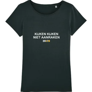 Kijken kijken niet aanraken (zwart-vrouwen) | Brato