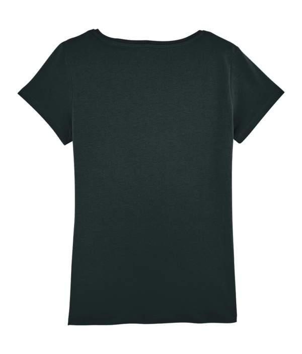 Zwart shirt achterkant vrouwen