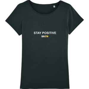 Stay positive (zwart-vrouwen) | Brato