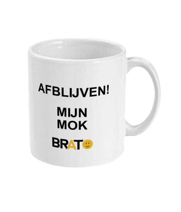 Afblijven! Mijn mok | Mok | 350 ml
