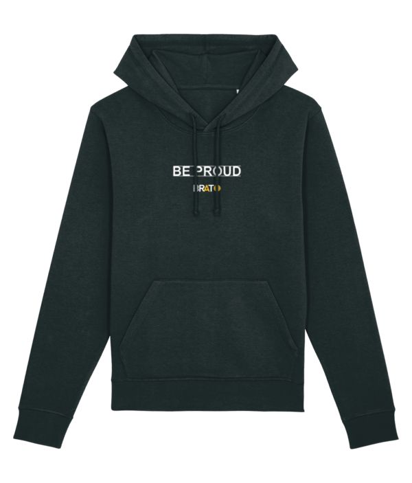Be proud - hoodie (zwart) | Brato
