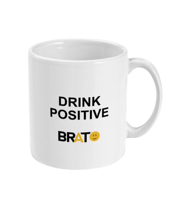 2x Drink positive Mok | 350 ml | Mokkenset