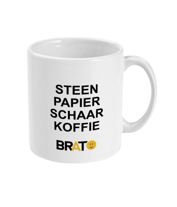Steen papier schaar koffie - mok | Brato