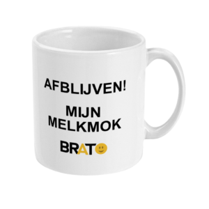 Afblijven! Mijn melkmok | Mok | 350 ml