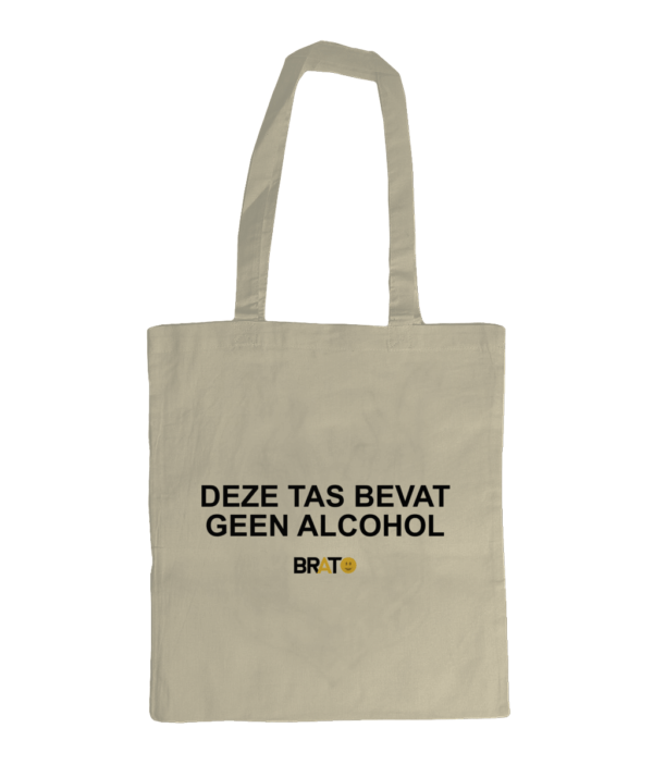 Deze tas bevat geen alcohol - naturel | Brato