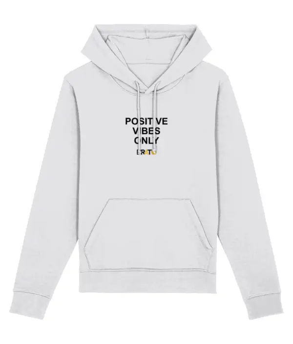 Positive vibes only - hoodie (wit) | Brato