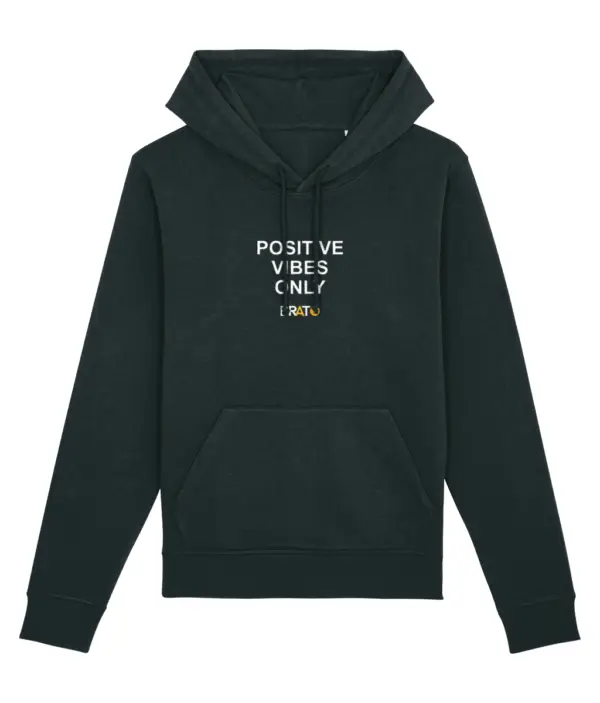 Positive vibes only - hoodie (zwart) | Brato