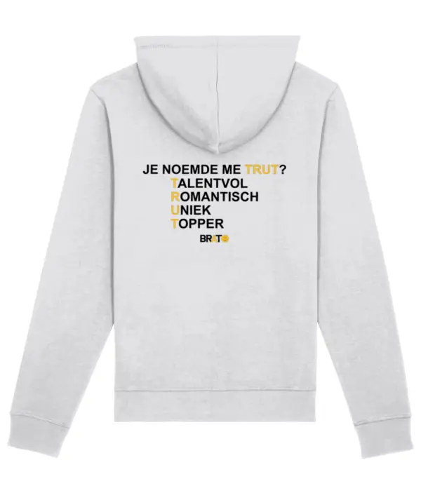 trut - hoodie (WIT - oranje) | Brato