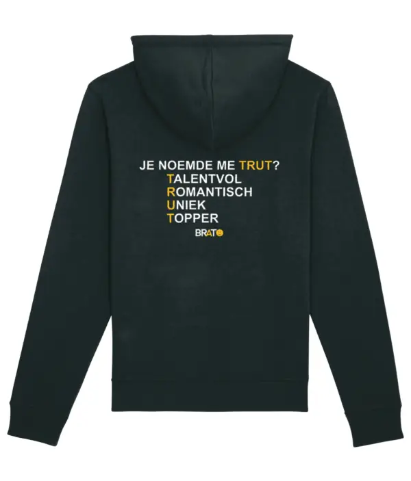 trut - hoodie (zwart - oranje) | Brato