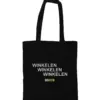 winkelen winkelen winkelen - zwart | Brato