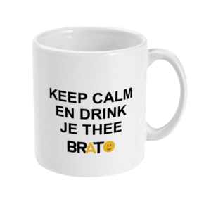 Keep calm en drink je thee | Mok