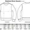 Maattabel Sweaters | Brato
