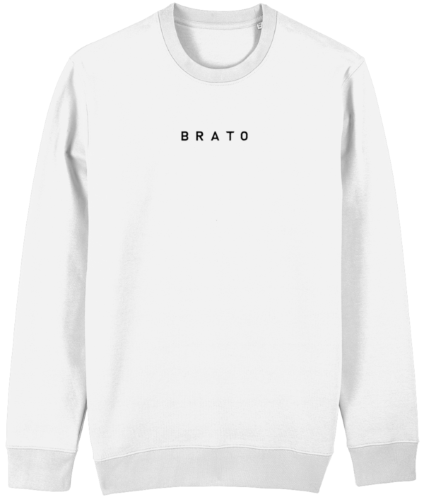 Sweater - B R A T O - wit Sweater - B R A T O - wit