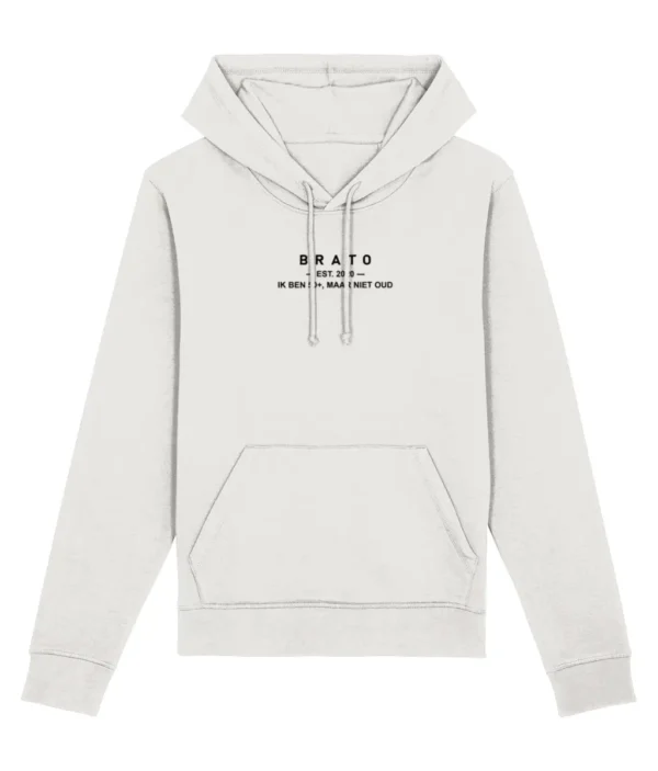 Hoodie - Ik ben 50 , maar niet oud - vintage wit