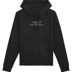 Hoodie - Ik ben 50+, maar niet oud - zwart