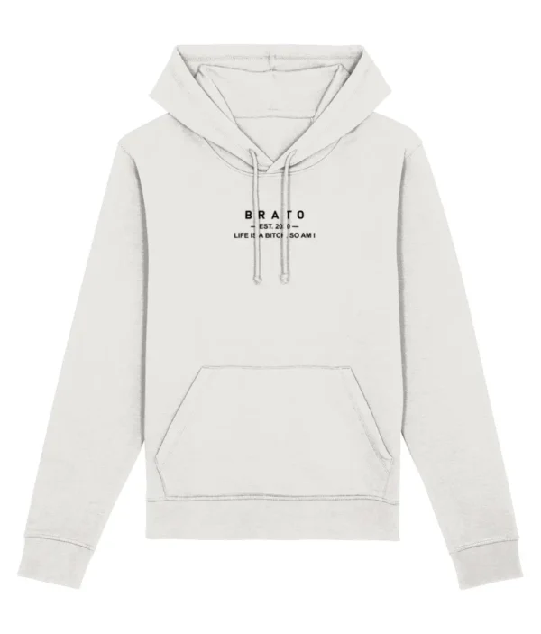 Hoodie - Life is a bitch, so am i - vintage wit