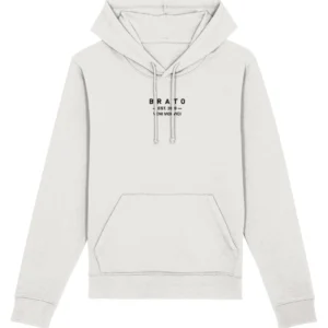 Hoodie - Veni vidi vici - vintage wit