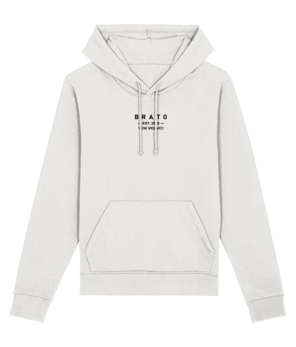 Hoodie - Veni vidi vici - vintage wit