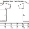 Maattabel Brato Dames T-shirt nieuw