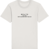 Mannen T-shirt - Keep calm and enjoy your life - vintage wit