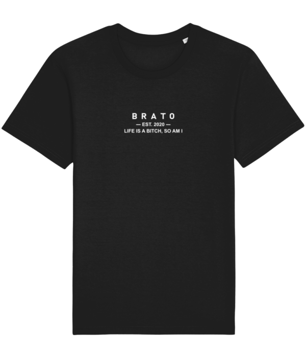 Mannen T-shirt - Life is a bitch, so am i - zwart