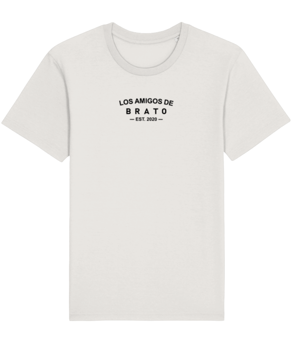 Mannen T-shirt - los amigos de - vintage wit