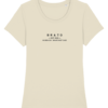 Vrouwen T-shirt - Ik en 50+, maar niet oud - Naturel