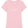 Vrouwen T-shirt - Keep calm and enjoy your life - Licht Roze