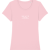 Vrouwen T-shirt - Let's get positive - Licht roze