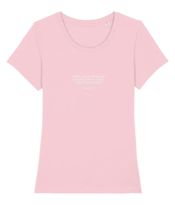 Dames T-shirt - Every day - Cotton pink