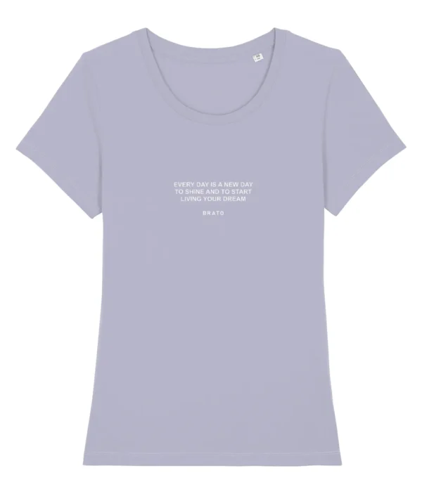 Dames T-shirt - Every day - Lavender