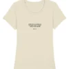 Dames T-shirt - Every day - Vintage wit