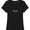 Dames T-shirt - Every day - Zwart