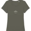 Dames T-shirt - Keep dreaming - Kaki