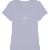 Dames T-shirt - Keep dreaming - Lavender