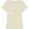 Dames T-shirt - Keep dreaming - Naturel raw