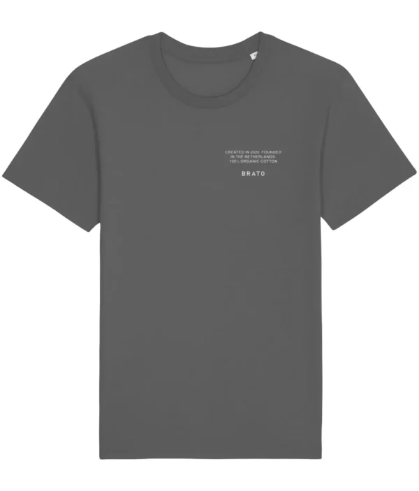 T-shirt - Created in 2020 - Antraciet