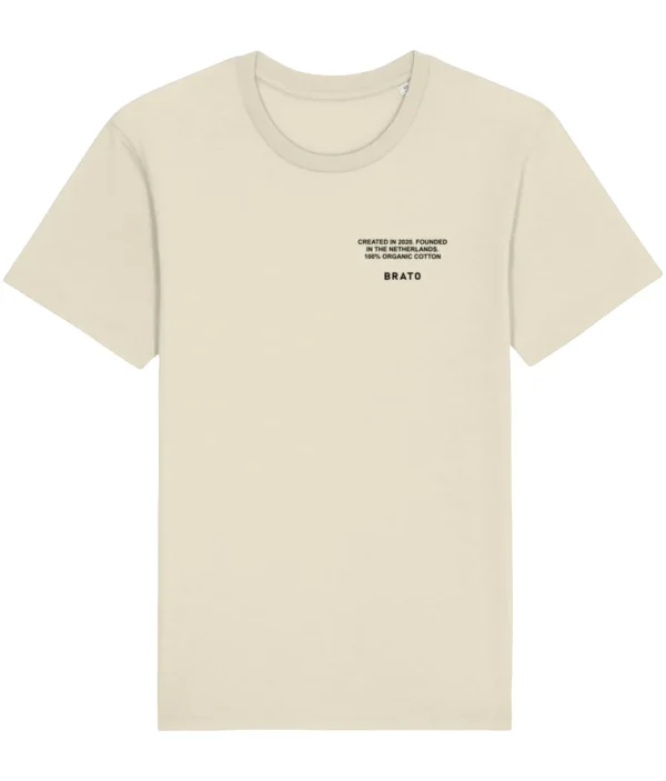 T-shirt - Created in 2020 - naturel raw