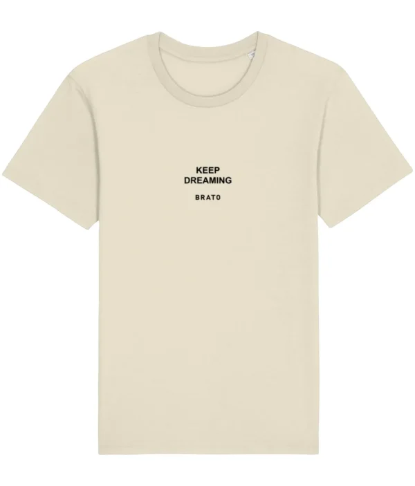 T-shirt - Keep dreaming - Naturel raw